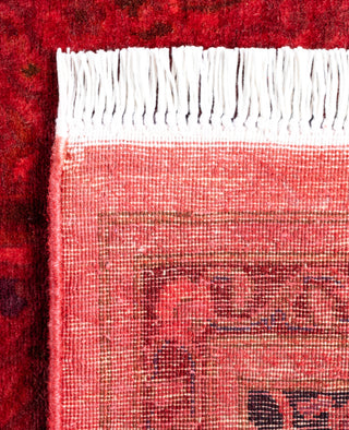 Fine Vibrance, One-of-a-Kind Hand-Knotted Area Rug  - Red, 2' 6" x 12' 3"