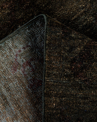 Vibrance, One-of-a-Kind Hand-Knotted Runner Rug  - Brown, 2' 8" x 4' 4"