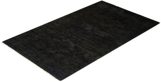 Vibrance, One-of-a-Kind Hand-Knotted Runner Rug  - Brown, 2' 8" x 4' 4"
