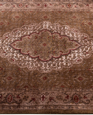 Fine Vibrance, One-of-a-Kind Hand-Knotted Area Rug  - Brown, 2' 6" x 8' 5"