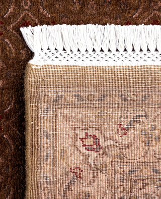 Fine Vibrance, One-of-a-Kind Hand-Knotted Area Rug  - Brown, 2' 6" x 8' 5"