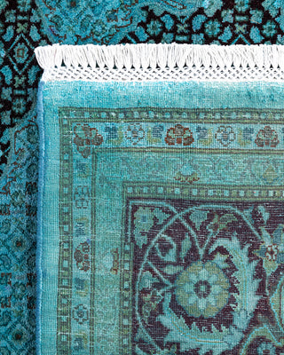 Fine Vibrance, One-of-a-Kind Hand-Knotted Area Rug  - Blue, 8' 2" x 10' 3"