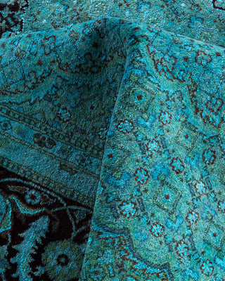 Fine Vibrance, One-of-a-Kind Hand-Knotted Area Rug  - Blue, 8' 2" x 10' 3"