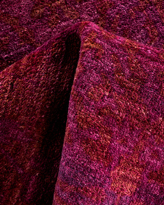 Vibrance, One-of-a-Kind Hand-Knotted Area Rug  - Purple, 3' 2" x 5' 3"