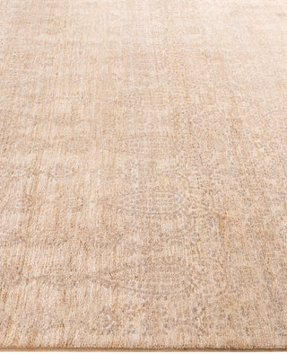 Overdyed One-of-a-Kind Wool Beige Area Rug 6' 0" x 9' 1"