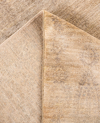 Overdyed One-of-a-Kind Wool Beige Area Rug 6' 0" x 9' 1"