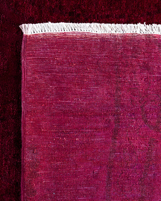 Vibrance, One-of-a-Kind Hand-Knotted Area Rug  - Red, 7' 7" x 9' 10"