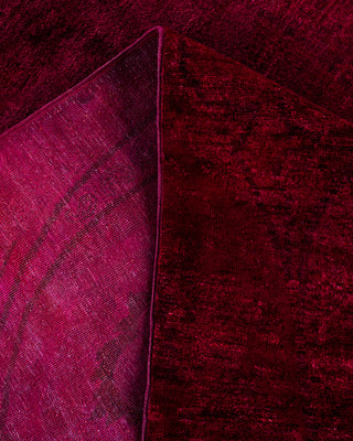 Vibrance, One-of-a-Kind Hand-Knotted Area Rug  - Red, 7' 7" x 9' 10"
