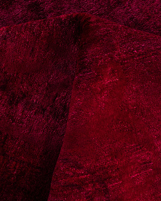 Vibrance, One-of-a-Kind Hand-Knotted Area Rug  - Red, 7' 7" x 9' 10"