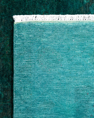 Fine Vibrance, One-of-a-Kind Hand-Knotted Area Rug  - Green, 4' 1" x 5' 10"