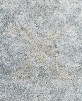 Contemporary Overdyed Wool Hand Knotted Gray Area Rug 8' 0" x 8' 6"