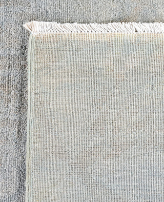 Contemporary Overdyed Wool Hand Knotted Gray Area Rug 8' 0" x 8' 6"