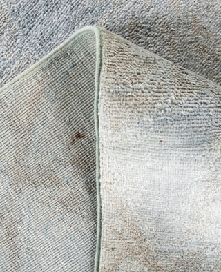 Contemporary Overdyed Wool Hand Knotted Gray Area Rug 8' 0" x 8' 6"