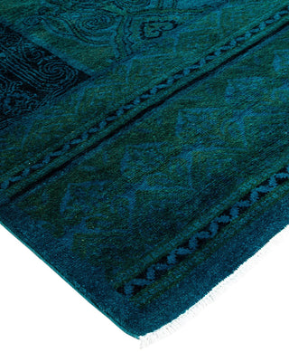 Vibrance, One-of-a-Kind Hand-Knotted Area Rug - Blue, 8' 0" x 10' 3" - Solo Rugs