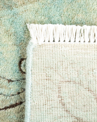 Traditional Hand Knotted Light Gray Area Rug 5' 6" x 8' 0"