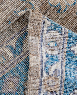 Oushak One of a kind Wool Brown Area Rug 8' 9" x 12' 2"