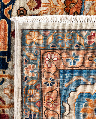 Serapi One of a kind Wool Light Gray Area Rug 8' 11" x 12' 0"