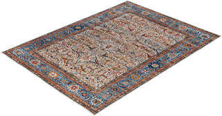 Serapi One of a kind Wool Light Gray Area Rug 8' 11" x 12' 0"