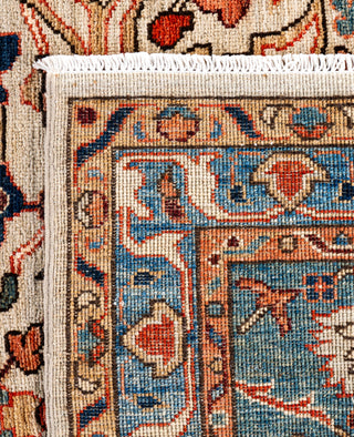 Serapi One of a kind Wool Ivory Area Rug 8' 10" x 11' 10"