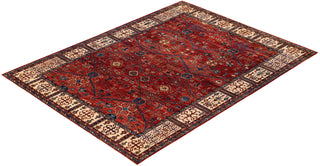 Serapi One of a kind Wool Red Area Rug 9' 0" x 12' 0"