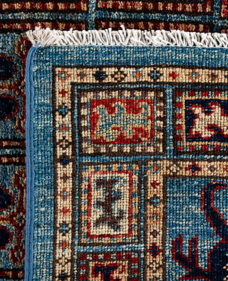 Serapi One of a kind Wool Light Blue Area Rug 9' 1" x 11' 8"