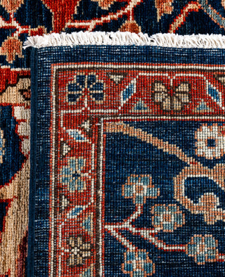 Serapi One of a kind Wool Blue Area Rug 8' 1" x 9' 11"