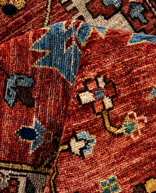 Serapi One of a kind Wool Red Area Rug 8' 1" x 10' 1"