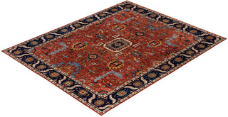 Serapi One of a kind Wool Red Area Rug 8' 1" x 10' 1"