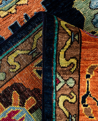 Serapi One of a kind Wool Blue Area Rug 8' 2" x 10' 3"