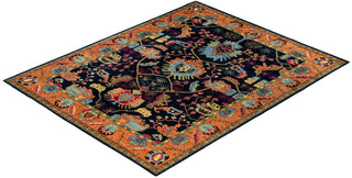 Serapi One of a kind Wool Blue Area Rug 8' 2" x 10' 3"