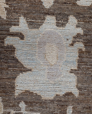 Oushak One of a kind Wool Brown Area Rug 8' 8" x 11' 10"