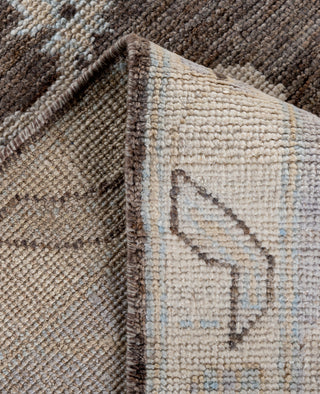 Oushak One of a kind Wool Brown Area Rug 8' 8" x 11' 10"