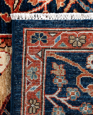 Serapi One of a kind Wool Blue Area Rug 8' 2" x 9' 11"