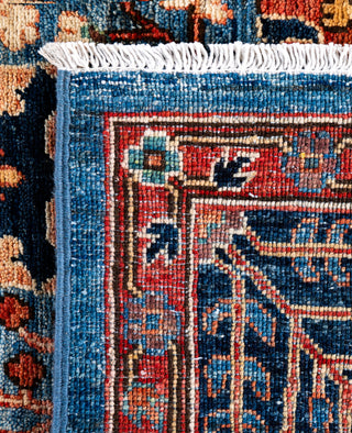 Serapi One of a kind Wool Light Blue Area Rug 8' 1" x 9' 11"