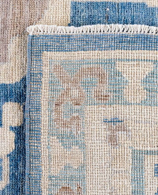 Oushak One of a kind Wool Blue Area Rug 9' 0" x 11' 10"