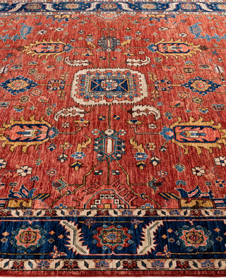 Serapi One of a kind Wool Red Area Rug 8' 0" x 10' 3"