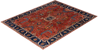 Serapi One of a kind Wool Red Area Rug 8' 0" x 10' 3"