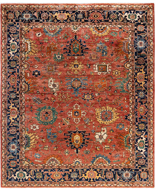 Serapi One of a kind Wool Red Area Rug 8' 2" x 9' 10"