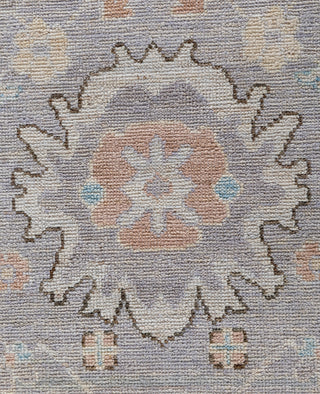 Oushak One of a kind Wool Gray Area Rug 8' 10" x 11' 10"