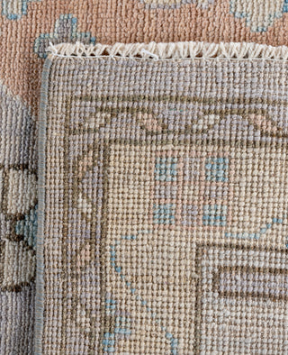 Oushak One of a kind Wool Gray Area Rug 8' 10" x 11' 10"