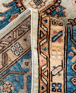 Serapi One of a kind Wool Light Gray Area Rug 8' 1" x 9' 10"