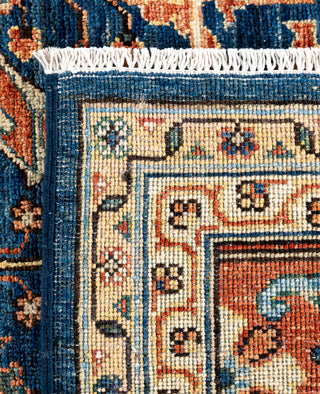 Serapi One of a kind Wool Blue Area Rug 8' 1" x 9' 9"