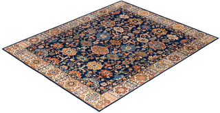 Serapi One of a kind Wool Blue Area Rug 8' 1" x 9' 9"