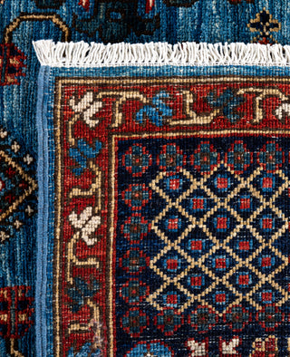 Serapi One of a kind Wool Light Blue Area Rug 5' 11" x 8' 10"