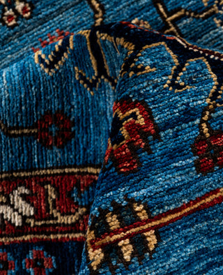 Serapi One of a kind Wool Light Blue Area Rug 5' 11" x 8' 10"