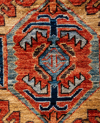 Serapi One of a kind Wool Red Area Rug 5' 11" x 8' 10"
