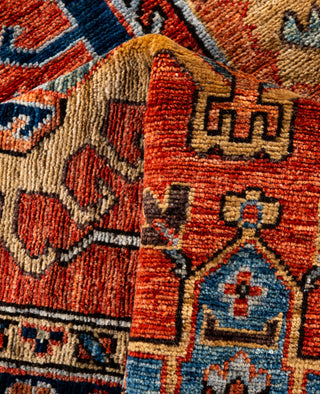 Serapi One of a kind Wool Red Area Rug 5' 11" x 8' 10"