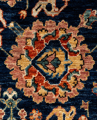 Serapi One of a kind Wool Blue Area Rug 6' 3" x 9' 2"