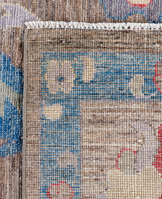 Oushak One of a kind Wool Brown Area Rug 9' 0" x 11' 11"