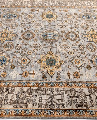 Serapi One of a kind Wool Gray Area Rug 6' 2" x 8' 11"